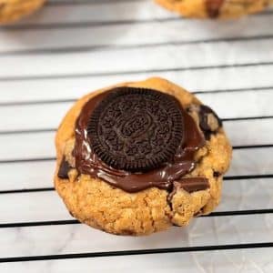 صفحه اصلی - دستور پخت خوشمزه کوکی نیویورکی نوتلا