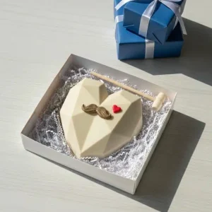 صفحه اصلی - دستور پخت خوشمزه قلب شکلاتی روز مرد